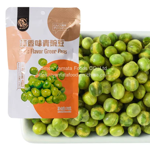 Oriental Snack Fried Green Peas Garlic Flavor photo-3