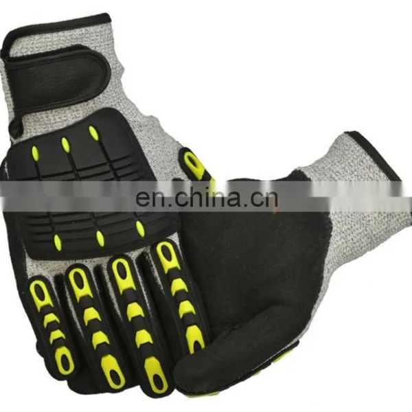 TPR Anti-Impact/Anti-cut/Anti-smash Nitrile Coated Gloves photo-2