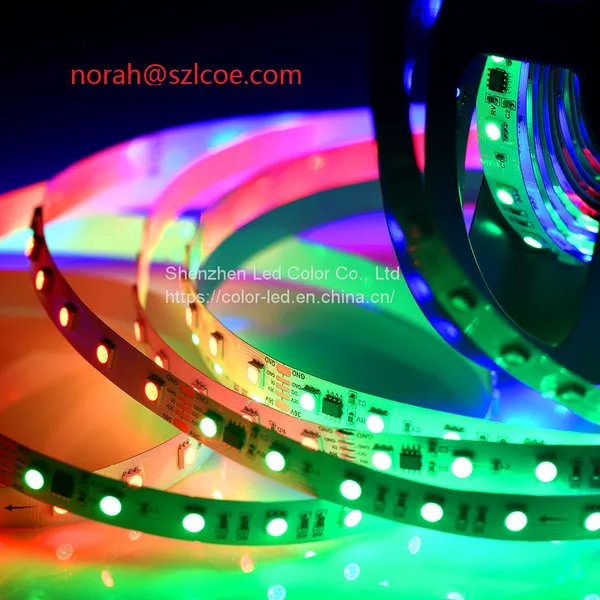 Dream Color Changeable DC36V LC8806S 30m Addressable Led Digital Led Strip Light photo-5