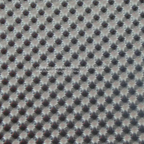 Orange Peel Pattern Plate Semi-round Ball Pattern Plate Five Rib Pattern Plate 1060.3003.5052.6061 Manufacturers Supply Thickness Specifications Complete Processing Custom Size Open Bisector Cut photo-3
