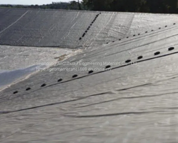 2.0mm Thick HDPE Geomembrane for Mud Lagoon Anti-seepage Engineering photo-2