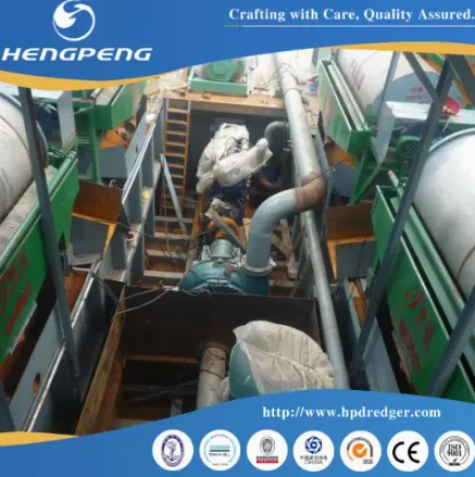 China Heavy-Duty 120m3/T Chain Bucket Iron Dredger With Advanced Warm Technology photo-3