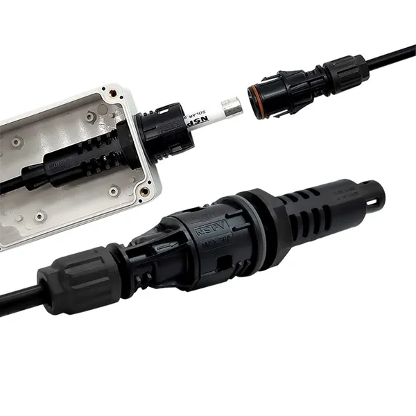 Fireproof Flame Retardant NSPV Solar Combiner box Inverter panel type fuse connectors series