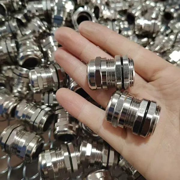 High Quality M50*1.5 Type Waterproof IP68 Brass Metal Cable Glands photo-2