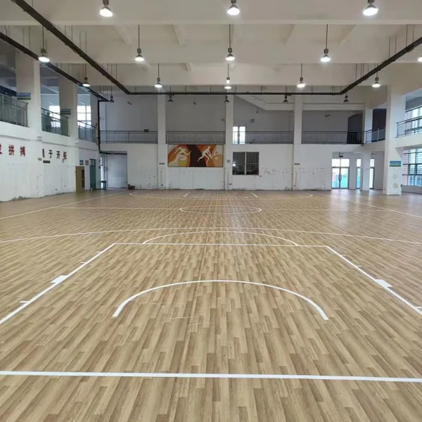 China Produces PVC Flooring Specifically for NBA Basketball Courts photo-3