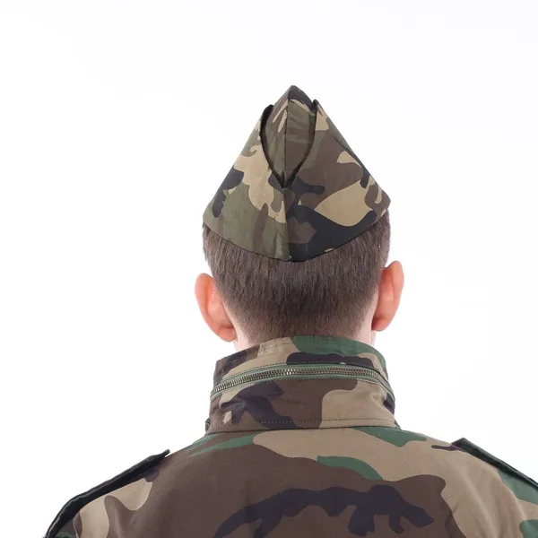 100% Polyester Soldiers Cap Stock Cheapest Black Red Blue Army Green 4 Colors photo-2
