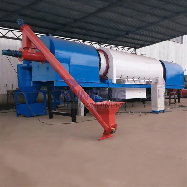 Smokeless Rotary Charcoal Kiln Pyrolysis Furnace Charcoal EPC photo-2