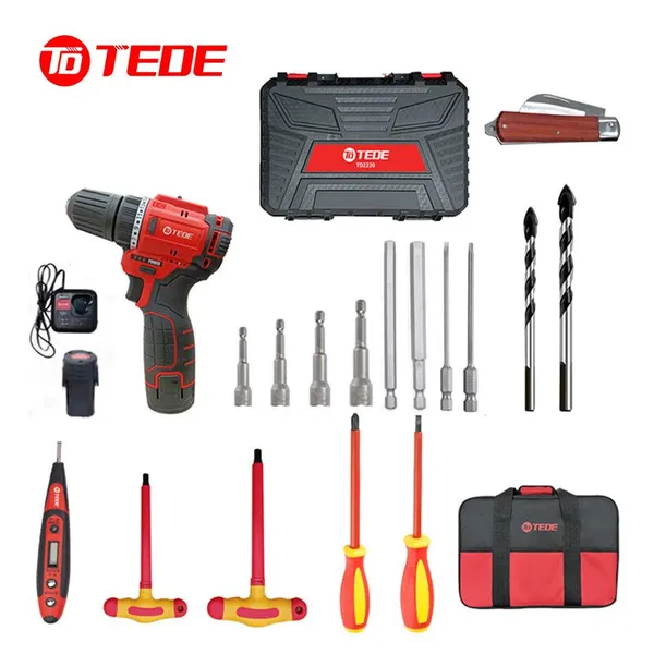 TEDE TD2221 Maintenance Professional Tool Set - 21 Pieces photo-2