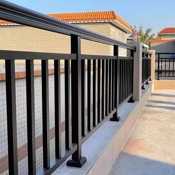 50x50mm Square Tube Electrostatic Powder Coated Zinc Steel Fence Panel