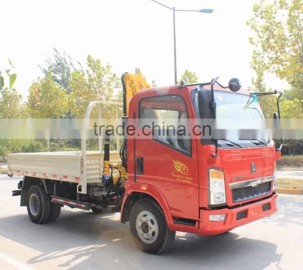 Howo 4*2 2T Ton Truck Mounted Crane for Sale SQ34Z2 photo-3