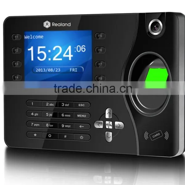 REALAND Biometric Fingerprint and Rfid Card Time Recording System A-C081