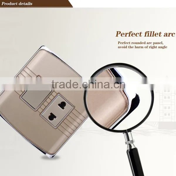 Hot Sale 2 Gang Switch Socket Wall Switch Made in China New Design photo-2