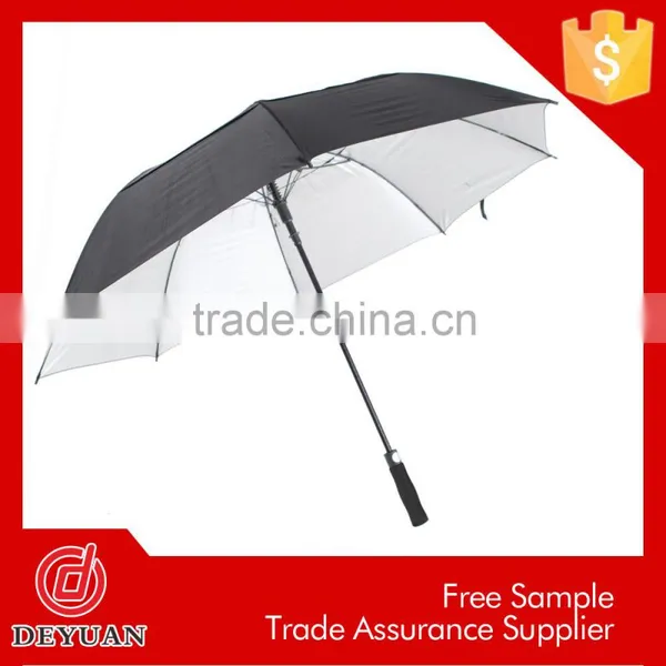 Made in China Golf Shaft Double Layer Fancy Straight Umbrella photo-5