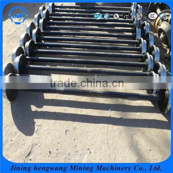 Customizable Strength Loading Cast Iron Or Cast Steel Mine Car Wheel Set/Hollow And Solid Mining Car Wheels photo-4