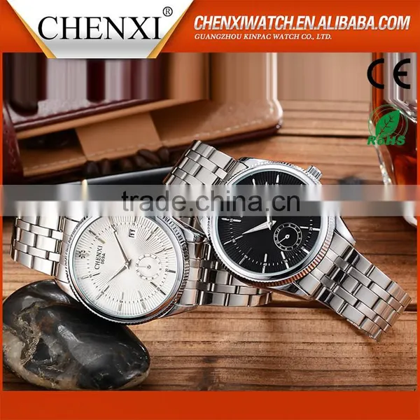 New Design Popular Men Quartz Day/Date Customized Quartz Stainless Steel Watch photo-2