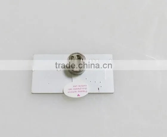 LED Light Blinking Badge Pin Brooch Manufacturer in China photo-3