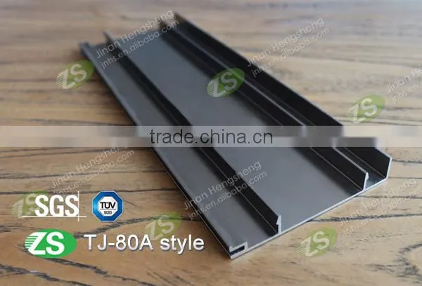 Brushed Aluminium Metal Skirting Boards for Floor Accessories photo-2