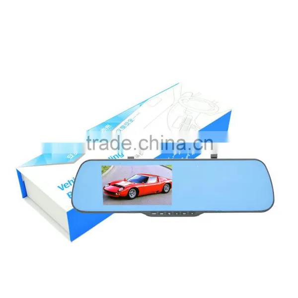 2015 5.0 Inch Mp5 Led Light Bluetooth Wireless Backup Camera Car Dvr Rearview Mirror Camera photo-4