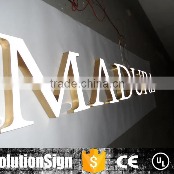 Hot Sale Led Illuminate Fabricated Acrylic Alphabet Letter photo-5