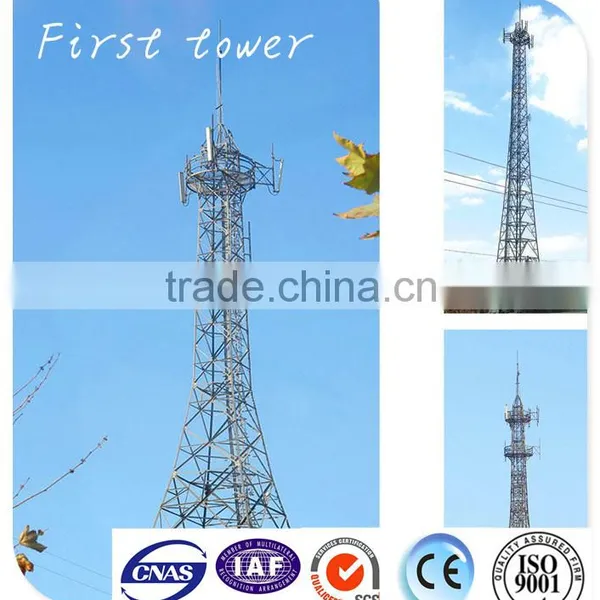 Antenna Steel Communication Tower, Triangular Radio Telecom Tower photo-5