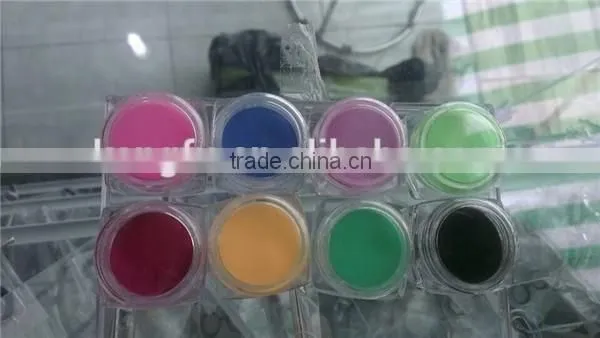 Pure Glitter Pearl Powder UV Gel Nail Art Acrylic Glitters Powder photo-6