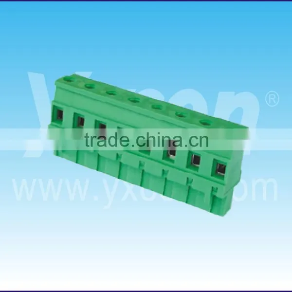 Dongguan Yxcon Big Factory Free Sample 7.62mm Pitch Pluggable Terminal Block photo-3