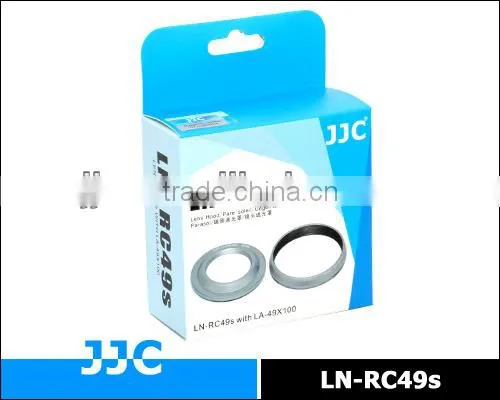 JJC LN-RC49s Metal Lens Hood for FUJI LH-X100, With a 49mm Filter Adapter for FUJIFILM FINEPIX X100 and X100S photo-3