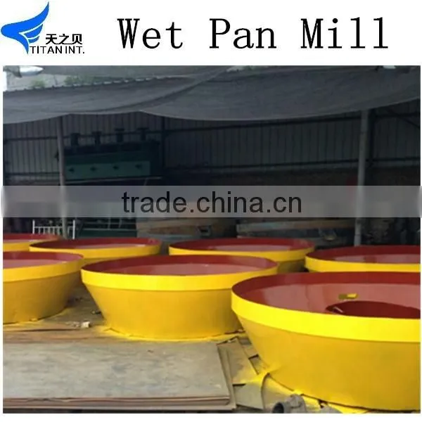 1200B Wet Pan Mill Crusher for Gold Mine photo-4
