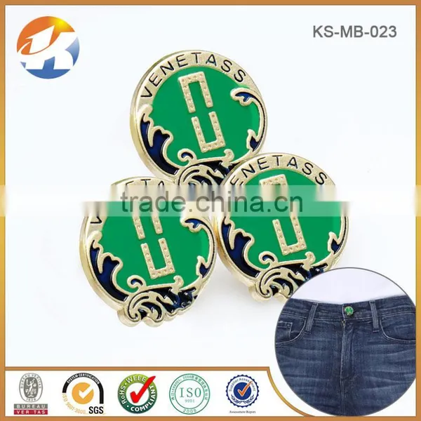 Fashion High Grade Zinc Alloy Custom Shank Buttons photo-3
