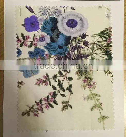 Floral Pattern Fabric in 100% Cotton photo-5