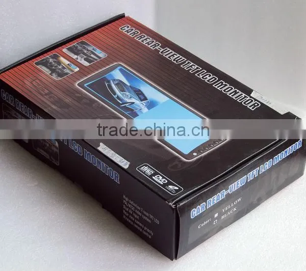 Suoer Slim 1080p 7 Inch Hdmi Inches Tft Lcd Color Monitor Flush Mount photo-2