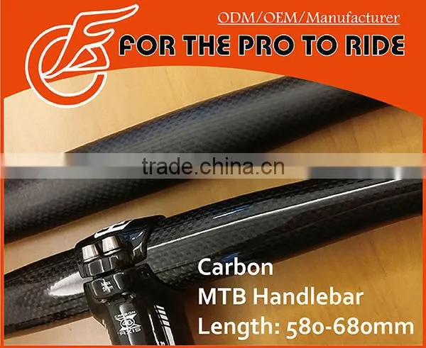 Hot Selling Mountain Bike Carbon Fiber Handlebar photo-2