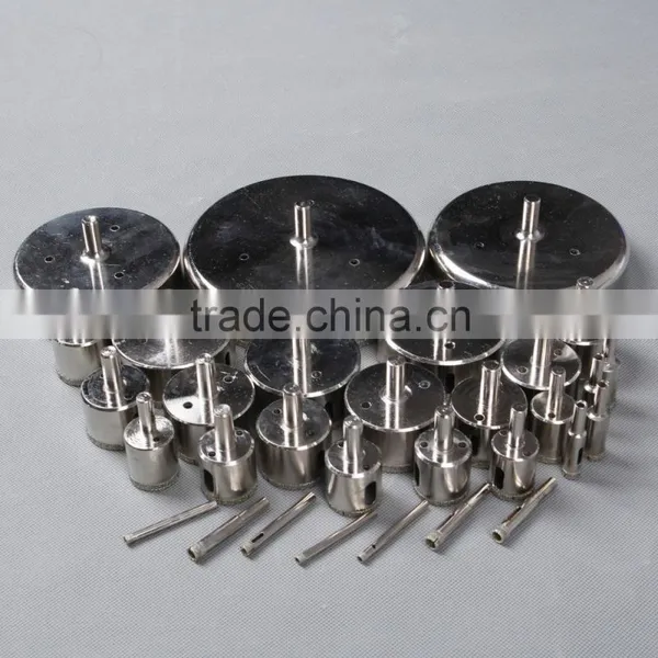 Reliable Supplier 5mm-120mm Sintered Sharp&wear-resisting Diamond Glass Drill Bit for Glass Hole Drilling photo-3