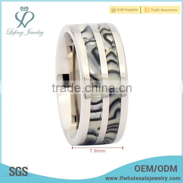 Wholesale Custom Titanium Jewelry ,titanium Engagement Ring photo-3