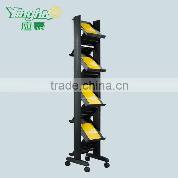 2015 Hot Sales Storage Shelf Poster Display Poster Rack