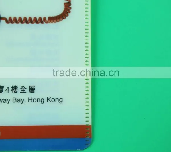 pp Plastic L Shape Plastic Pockets File Folder, Expanding File With Pocket, Folding Document Holder photo-4
