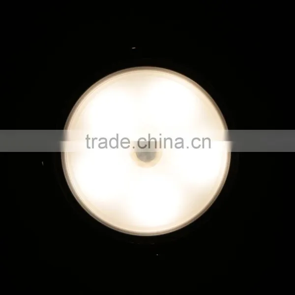Universal LED Night Light Children AAA Battery 0.5W Light Sensor PIR Human Body Motion Bed Lamps Warm/White Led Night Lights photo-5