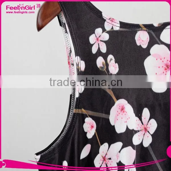 New Arrival Wholesale Modern Girls Ladies Vest Fit Tank Tops photo-6
