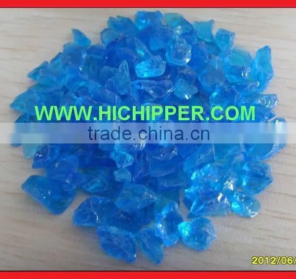Fireplace Decoration Colored Glass Stone photo-4