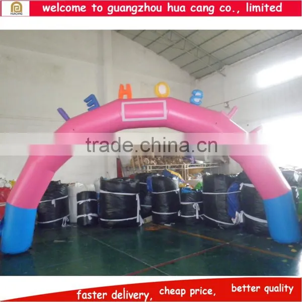 Cheap Advertising Inflatable Arch Gate Decorated With Cartoon , Inflatable Display Arch for Sale photo-5
