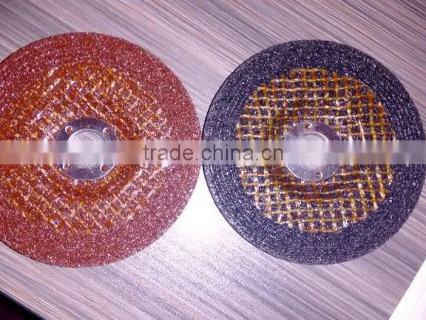 H549 100mm Black Resin Deoressed Center Grinding Wheel for Inox/metal photo-3