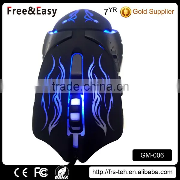 The Beautifull 6 Buttons USB Gaming Mouse With Glittery LED photo-3