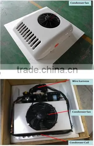 Competitive 1100W 200RF DC12V/24V Cooling Refrigeration Units For Cargo Van photo-3