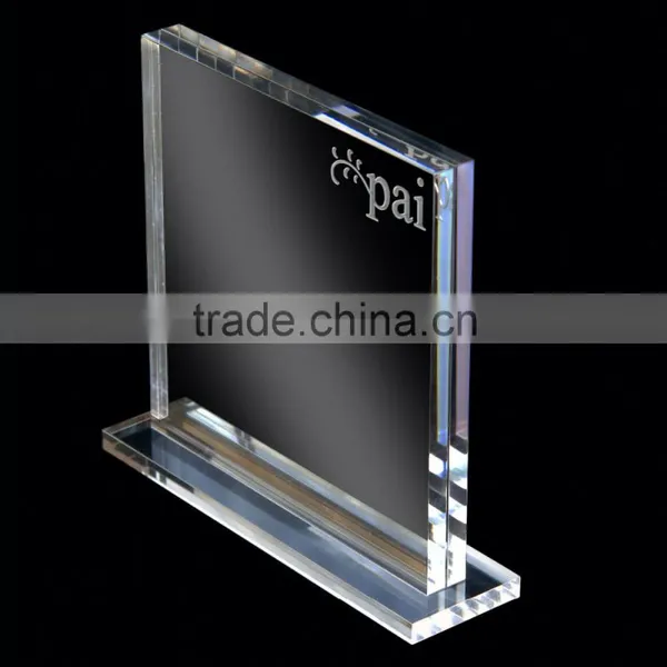 Imported Material OEM and ODM Acrylic Table Tent Card Holder photo-6