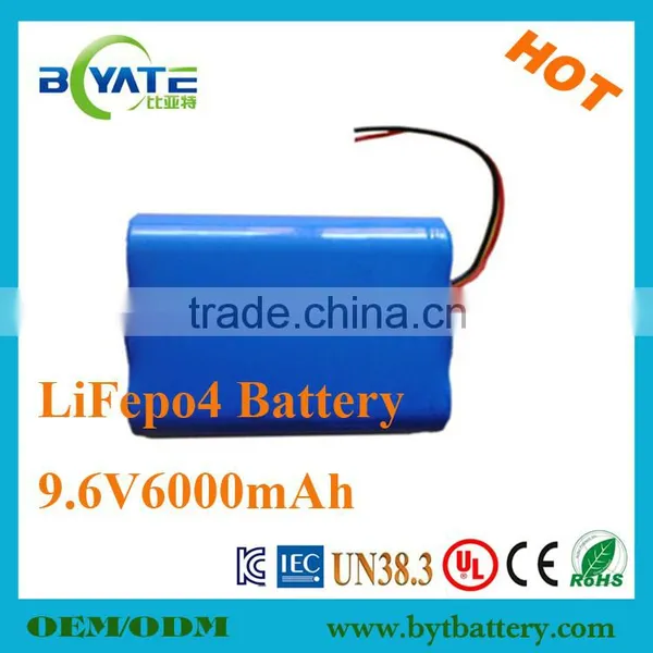 Long Cycle Time LiFePO4 9.6V Battery Pack for Solar Lighting photo-4