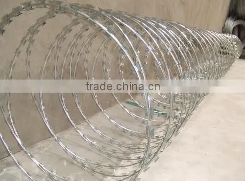 Concertina Razor Barbed Wire BTO-22/low Price Concertina Razor Barbed Wire/Galvanized Razor photo-5