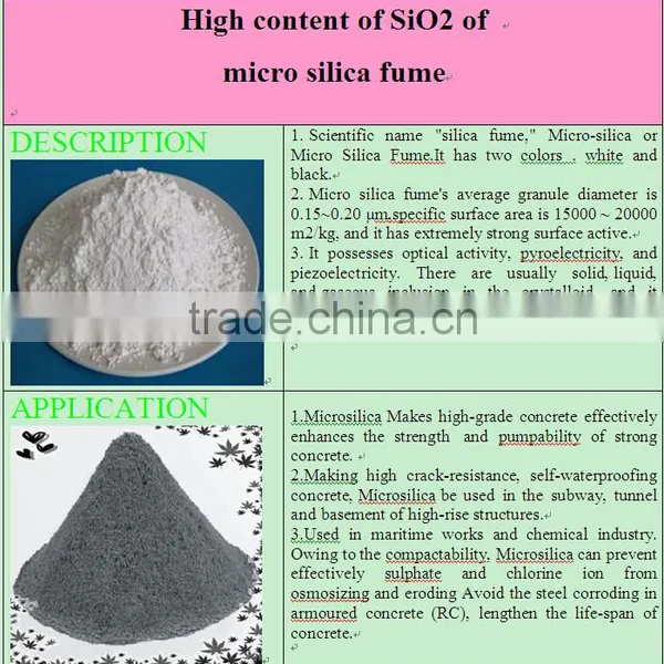Good Quality Micro Silica From China photo-2