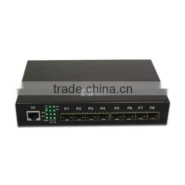 Gigabit Ethernet Optical Fiber Switch 1000Mbps 2 Rj45 Ports & 4 Sfp Sockets photo-5