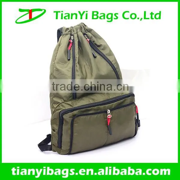 Cute design your own drawstring backpack