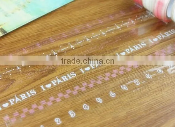 Korean Romantic and Transparent DIY Versatile Lace Tape, Adhesive photo-3